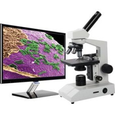 MICROSCÓPIO BIOLÓGICO MONOCULAR 640X