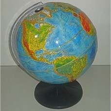 Globo em alto relevo Globo em alto relevo