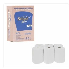 Papel Toalha Branco 200mx20cm Bobina